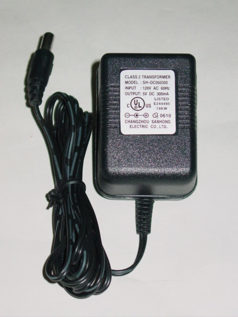 NEW Changzhou Sanhong SH-DC050300 AC Adapter 5V 300mA